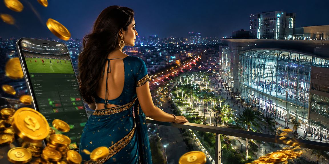 মোবাইল ডিভাইসে ক্যাসিনো খেলার দৃশ্য